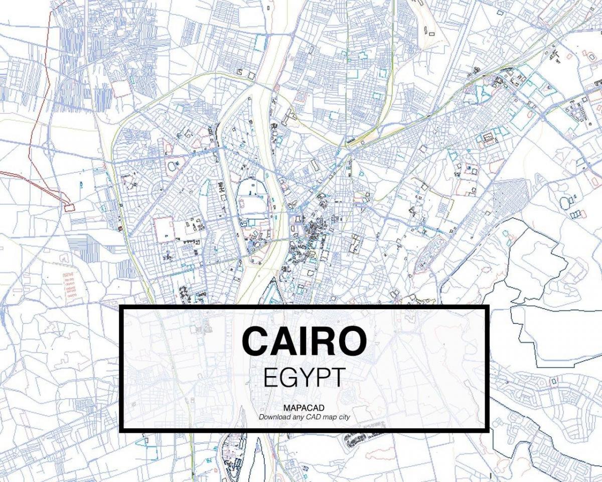 Karta od Kaira u DWG