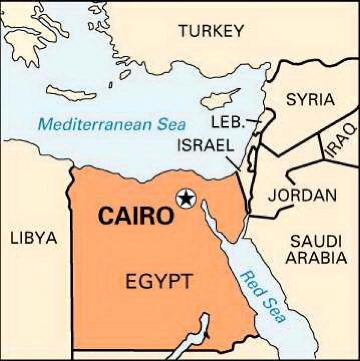 Karta od Kaira mjestu