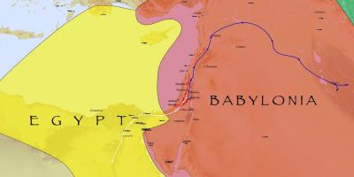 Karta Babilon, Egipat