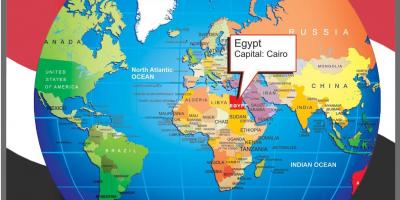 Lokacija Kairo na karti svijeta